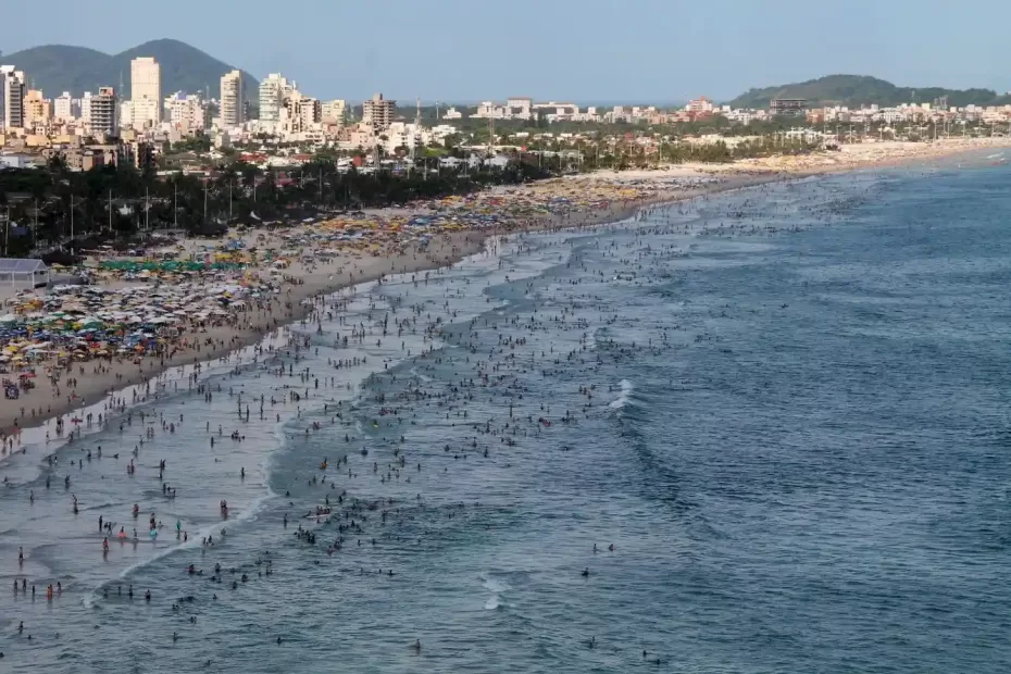 Praia no Guarujá (SP)